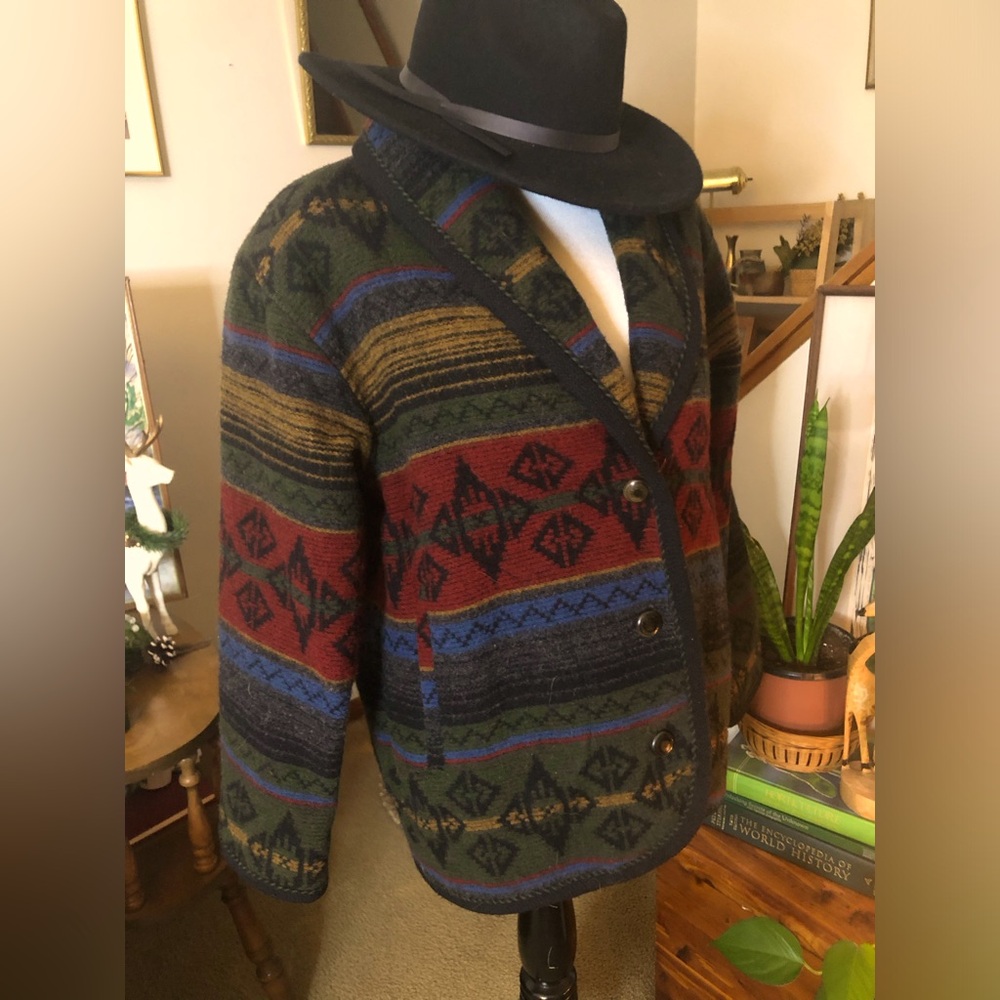 Vintage Woolrich Blanket Coat